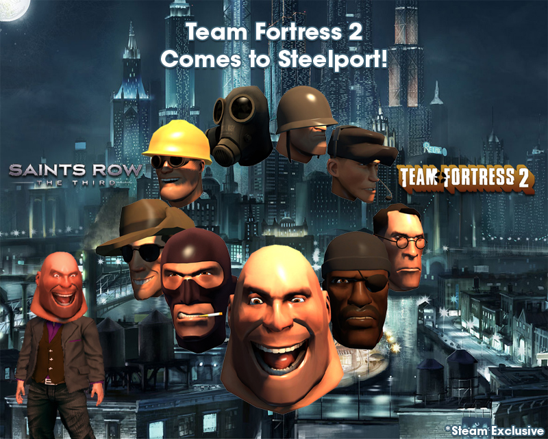 Team Fortress 2 invades Saints Row The Third NeoGAF